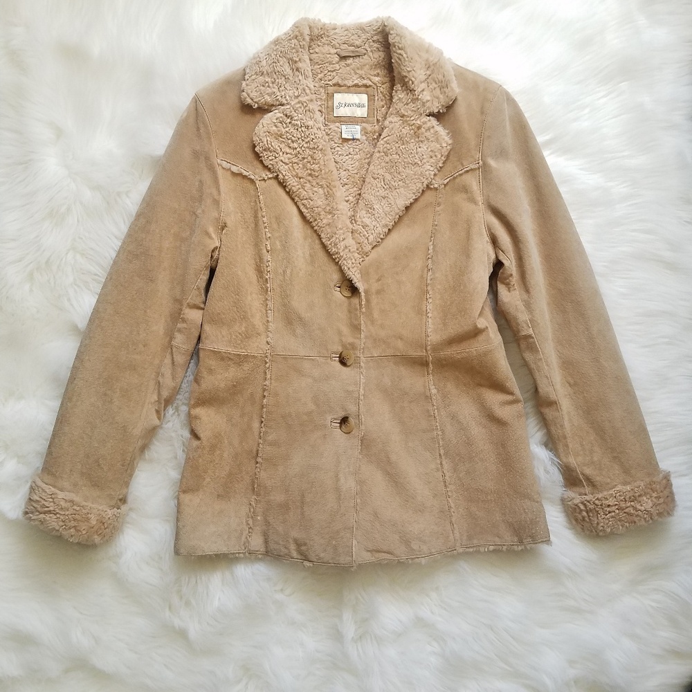 🖤SALE: price drop🖤 Vintage Sherpa Lined Coat